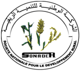 Logo Société Nationale pour le Développement Rural (SONADER)